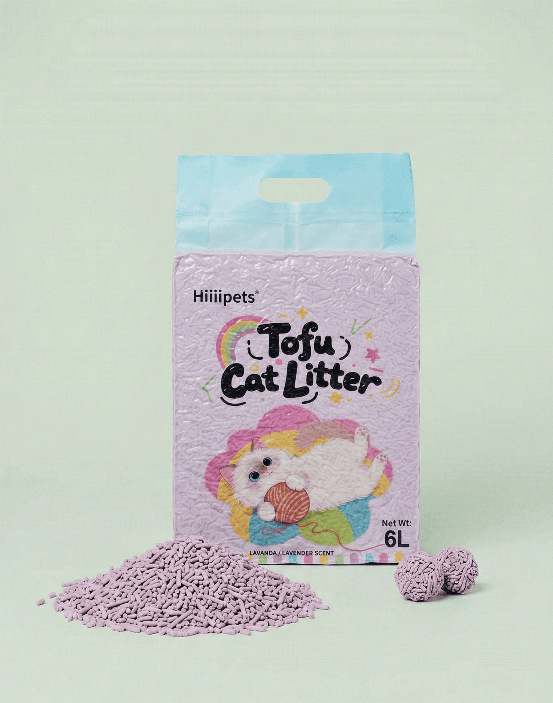 Arena Tofu Cat Litter aroma Lavanda